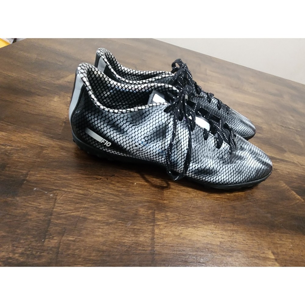 adidas F10 FG - Core Black/Silver Men's Size 7